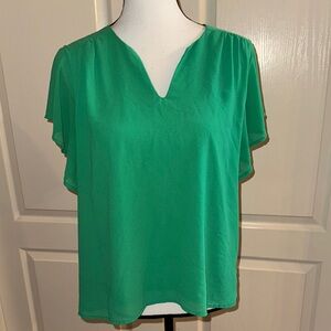 Green Women's Top - Size Large